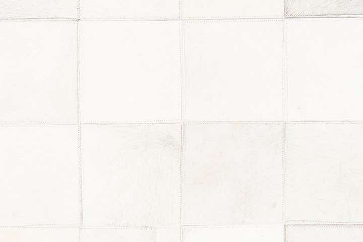 5' x 8' Cowhide Leather Rug