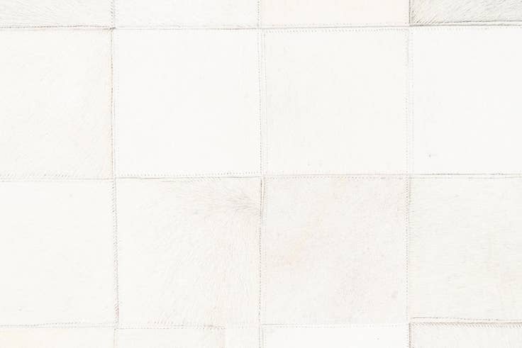 Detail image of 5' x 8' Cowhide Leather Rug