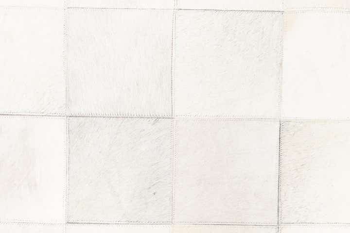 5' x 8' Cowhide Leather Rug
