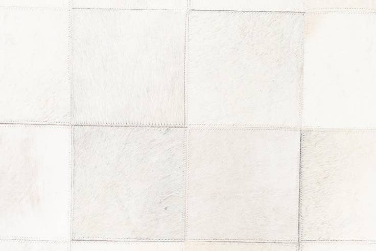 Detail image of 5' x 8' Cowhide Leather Rug