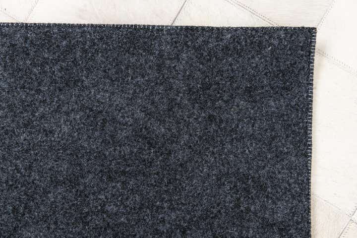 5' x 8' Cowhide Leather Rug