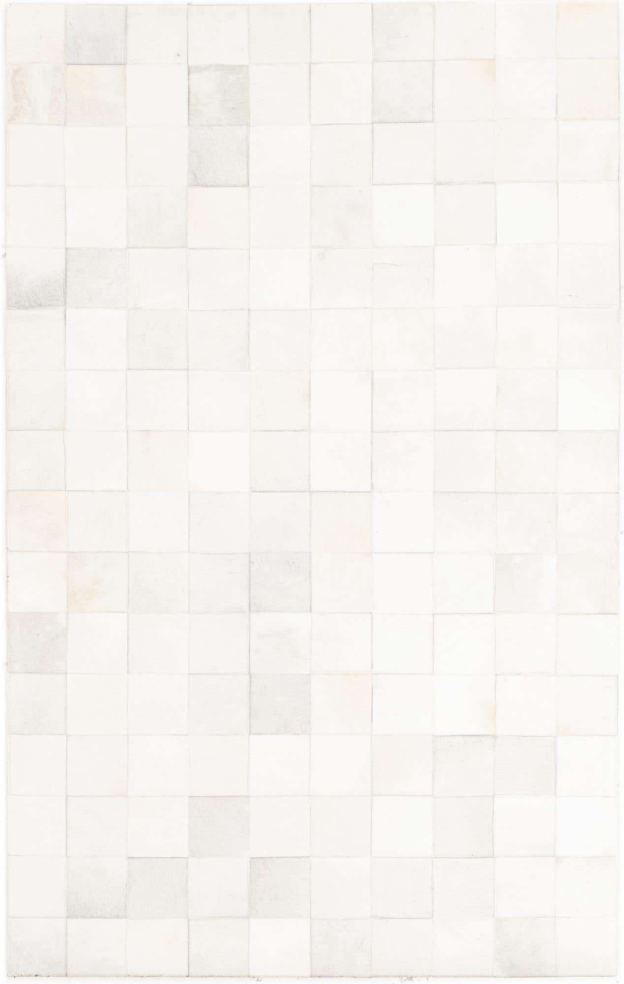 5' x 8' Cowhide Leather Rug