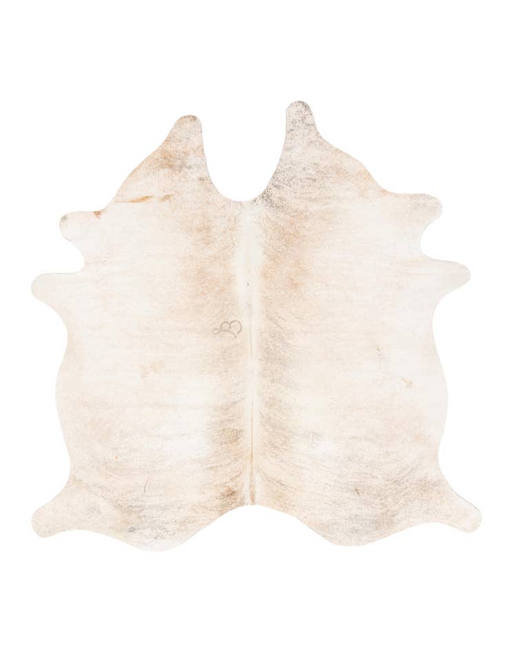 Detail image of 5' 2 x 6' 8 Cowhide Leather Rug
