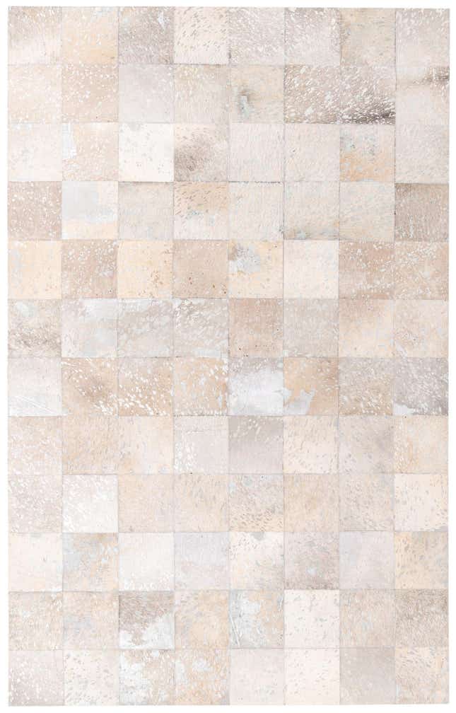 5' 1 x 8' Cowhide Rug