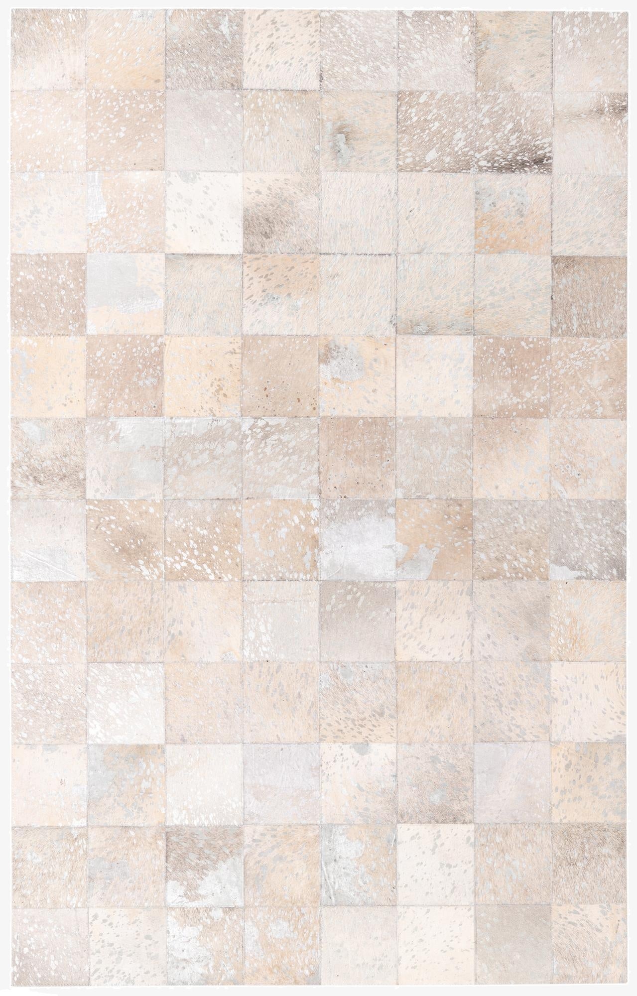 5' 1 x 8' Cowhide Rug