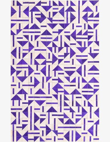 5' x 7' 10 Cowhide Rug