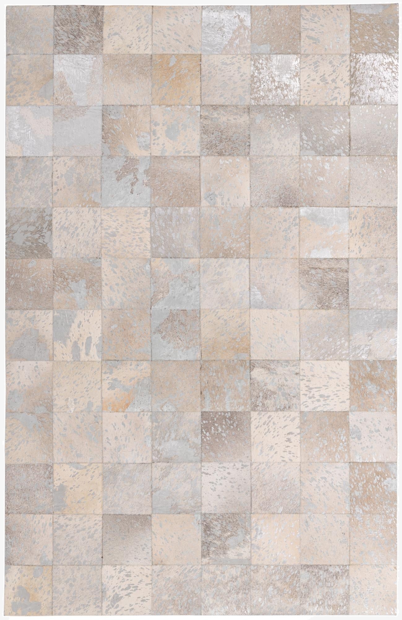 5' 1 x 7' 10 Cowhide Rug