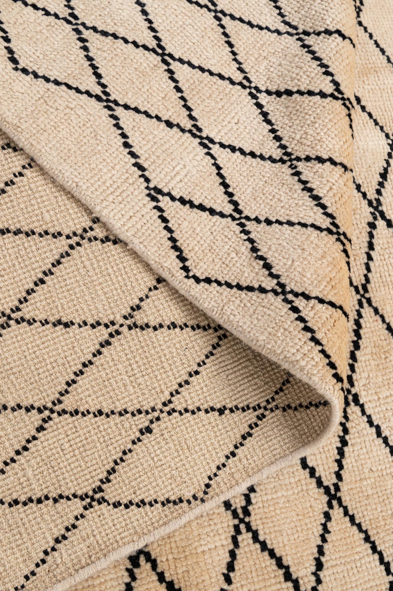 5' 2 x 7' 5 Hand Knotted Darya Wool Rug