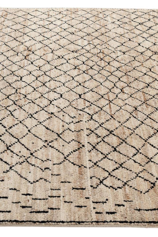 Detail image of 6' 6 x 9' 8 Hand Knotted Darya Wool Rug