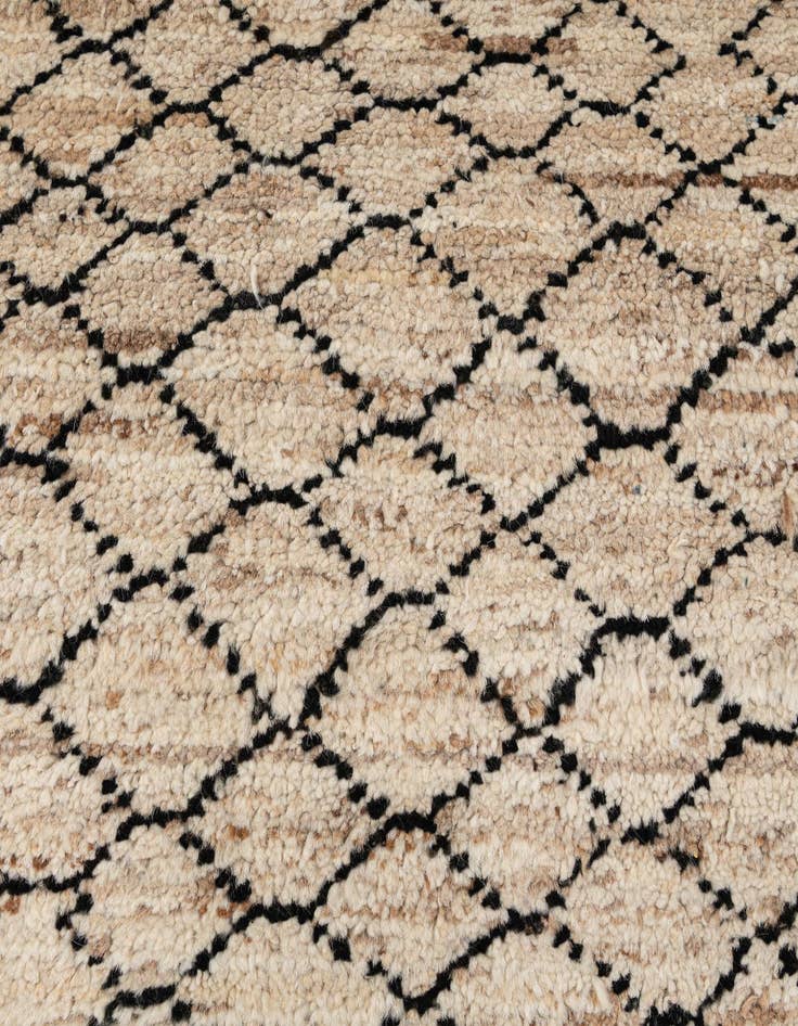 Detail image of 6' 6 x 9' 8  Hand Knotted Darya Wool Rug