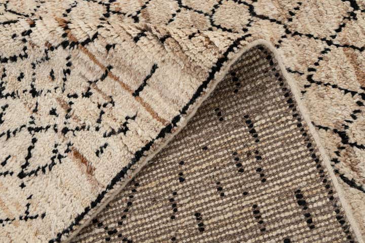 6' 6 x 9' 8 Hand Knotted Darya Wool Rug