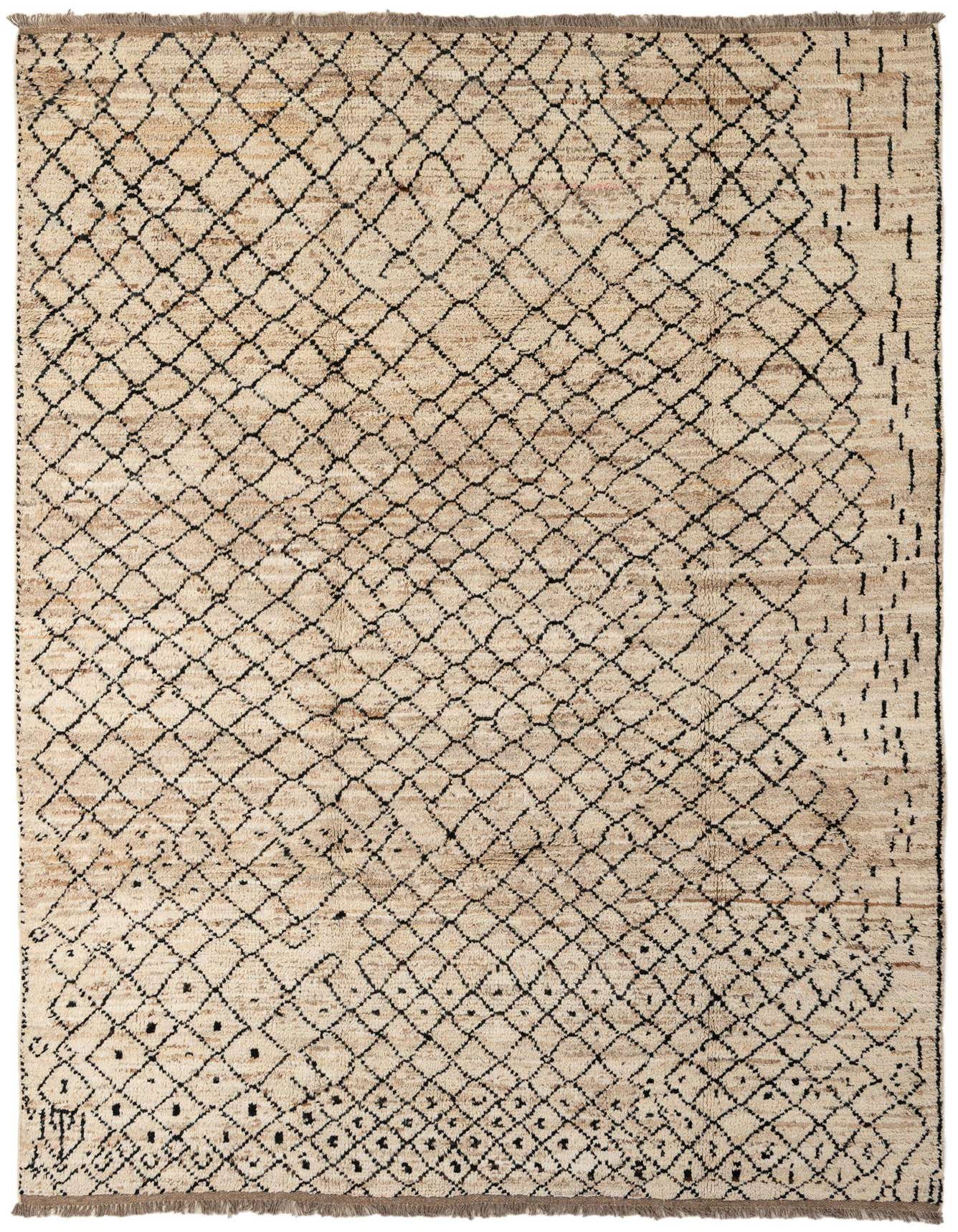 6' 6 x 9' 8 Hand Knotted Darya Wool Rug