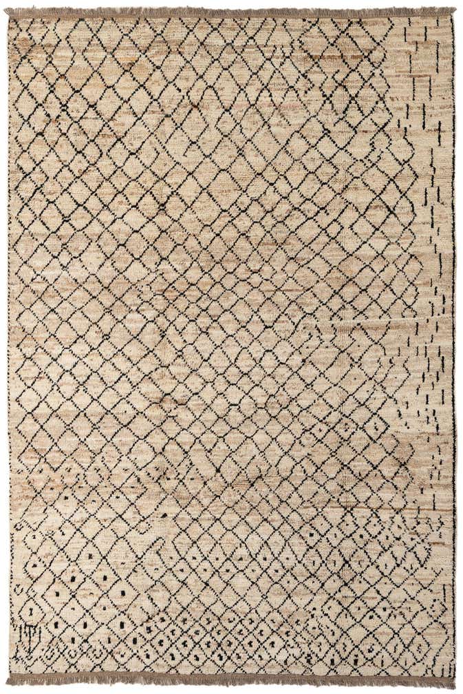 6' 6 x 9' 8 Hand Knotted Darya Wool Rug