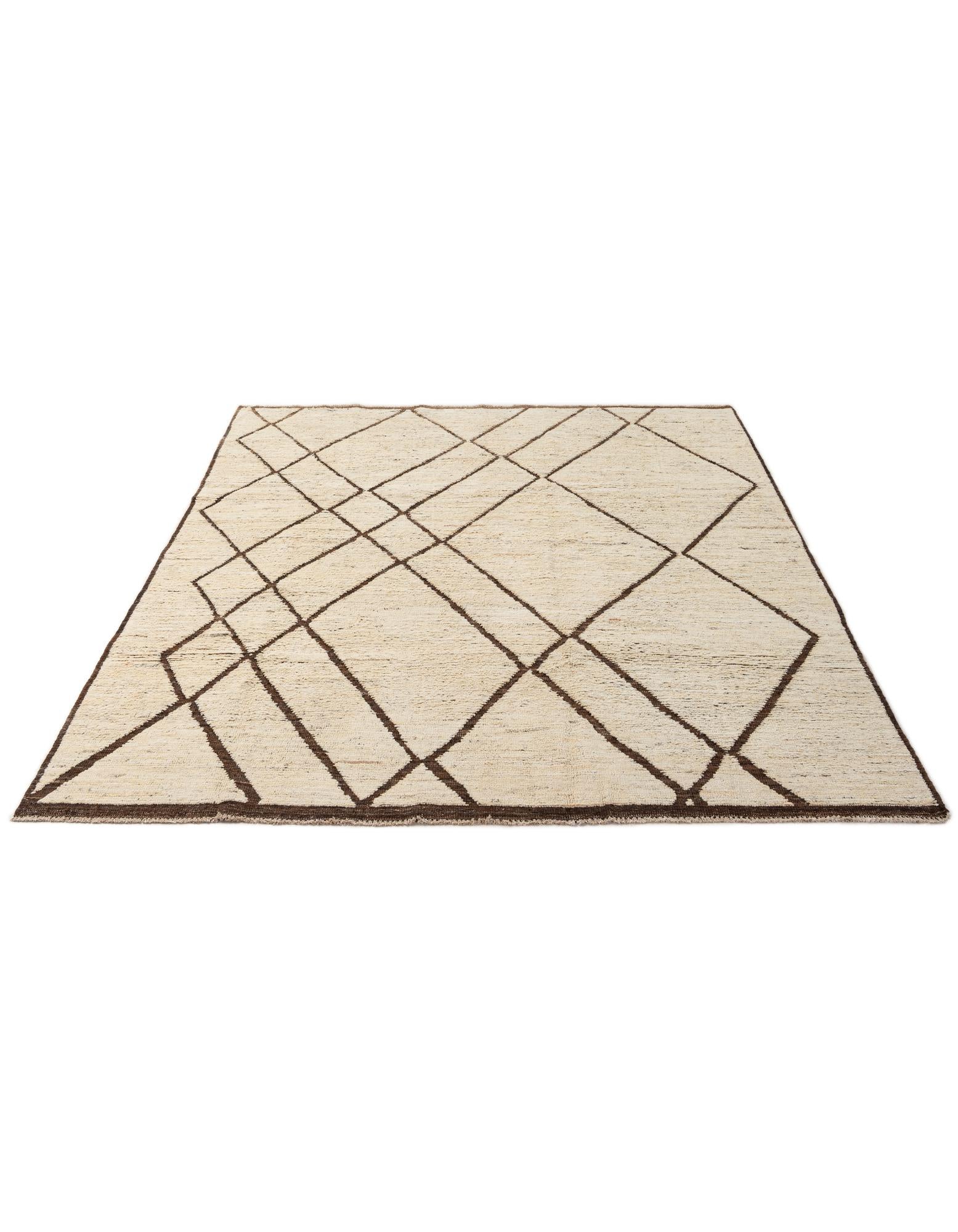 6' 9 x 9' 9 Hand Knotted Darya Wool Rug