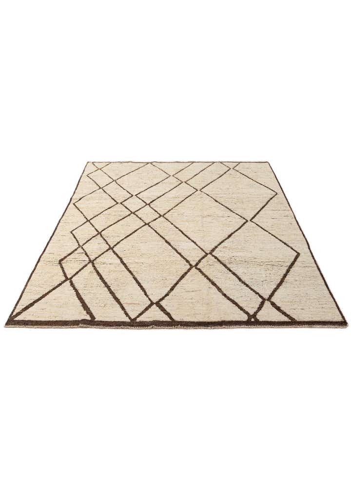 6' 9 x 9' 9 Hand Knotted Darya Wool Rug