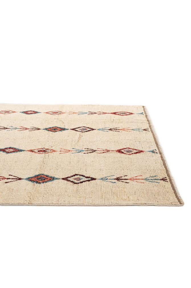 6' 8 x 9' 8 Hand Knotted Darya Wool Rug