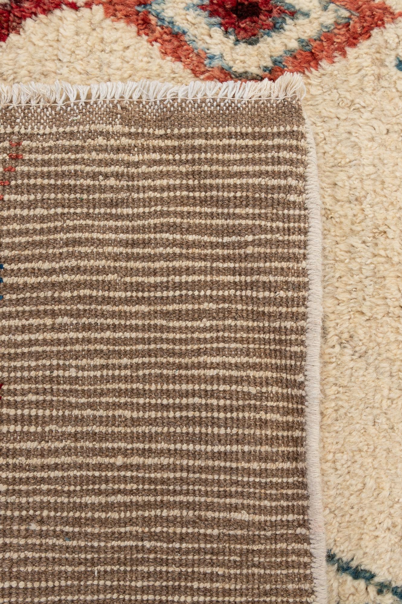 6' 8 x 9' 8 Hand Knotted Darya Wool Rug