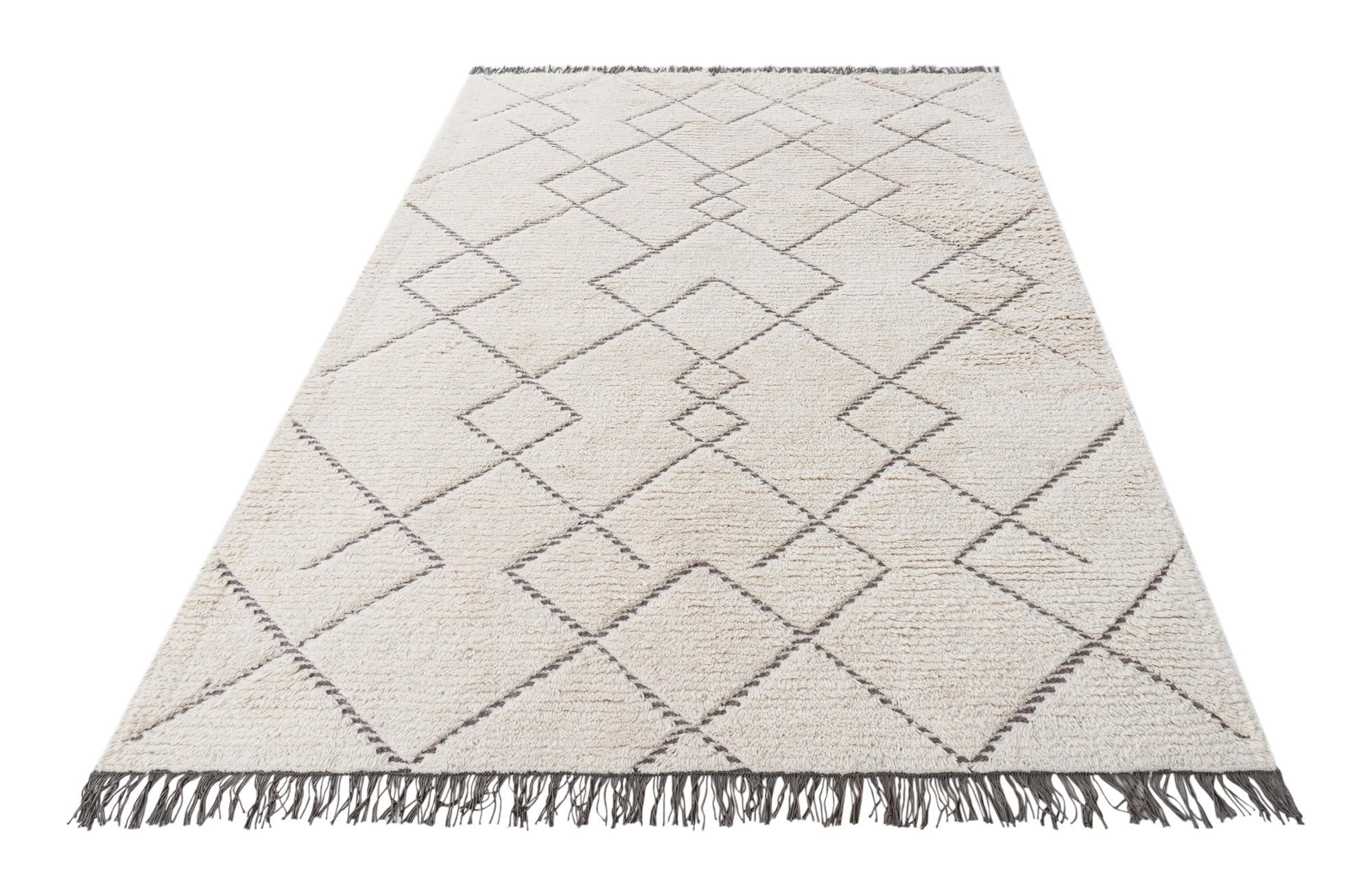 5' 7 x 7' 8 Hand Knotted Darya Wool Rug