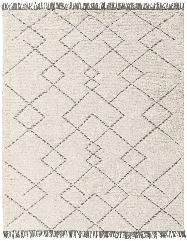Detail image of 5' 7 x 7' 8 Hand Knotted Darya Wool Rug