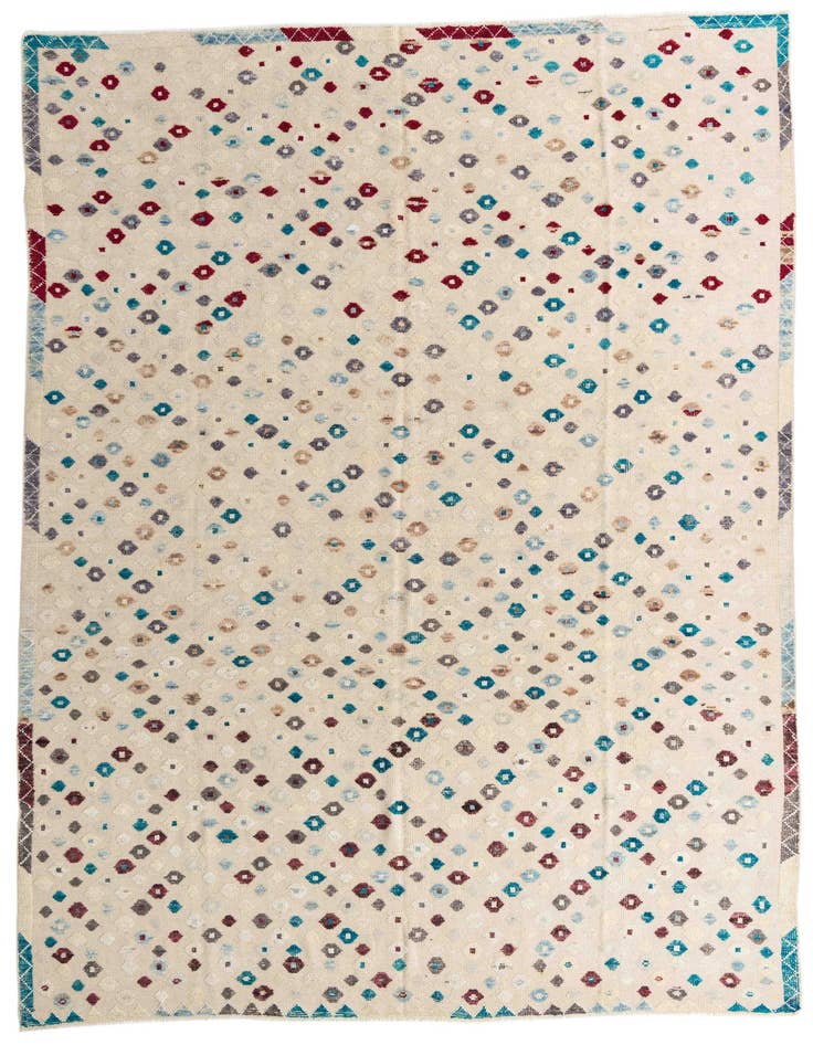Detail image of 10' x 14' 5 Hand Knotted Darya Wool Rug
