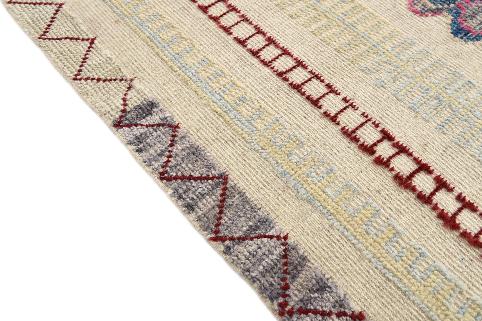 8' 2 x 10' 3 Hand Knotted Darya Wool Rug