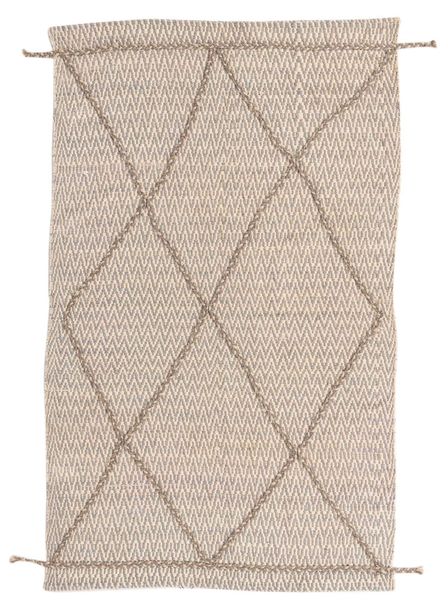 3' 9 x 6' 1 Hand Knotted Darya Wool Rug