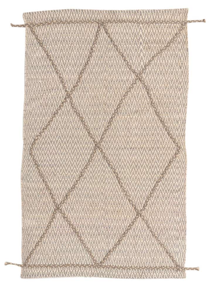 3' 9 x 6' 1 Hand Knotted Darya Wool Rug