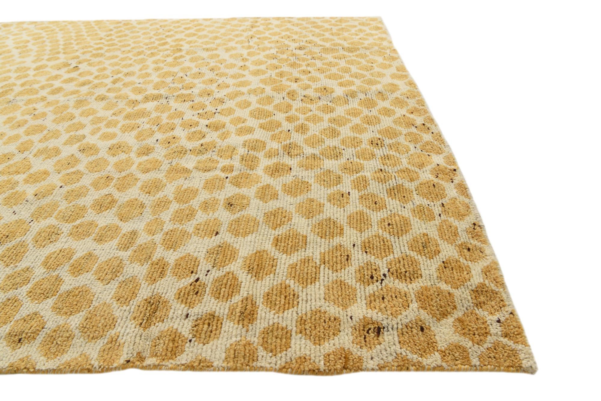 5' 10 x 9' 1 Hand Knotted Darya Wool Rug