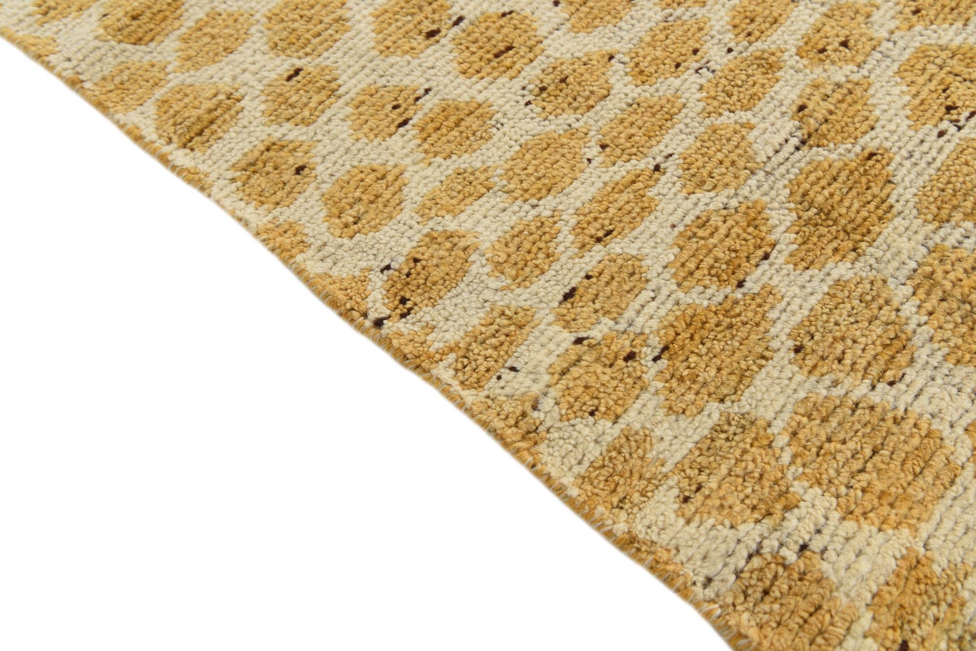 5' 10 x 9' 1 Hand Knotted Darya Wool Rug