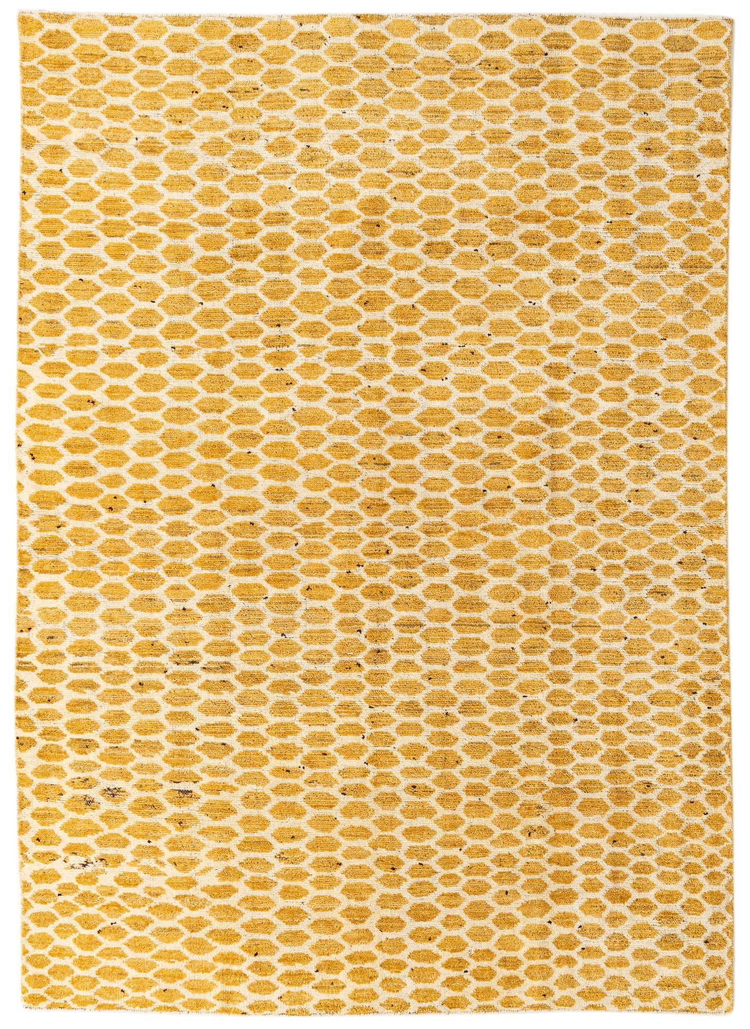 6' 1 x 8' 7 Hand Knotted Darya Wool Rug