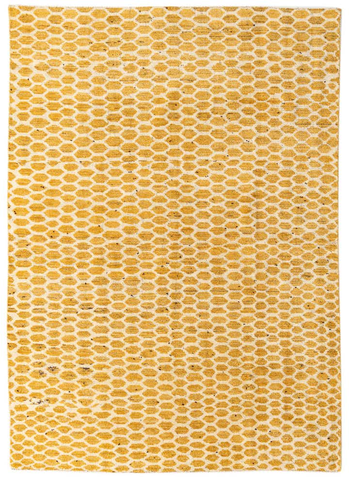 6' 1 x 8' 7 Hand Knotted Darya Wool Rug