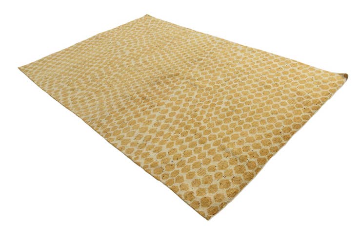 Detail image of 5' 10 x 8' 10 Hand Knotted Darya Wool Rug