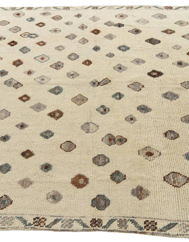 Detail image of 5' 10 x 8'  Hand Knotted Darya Wool Rug