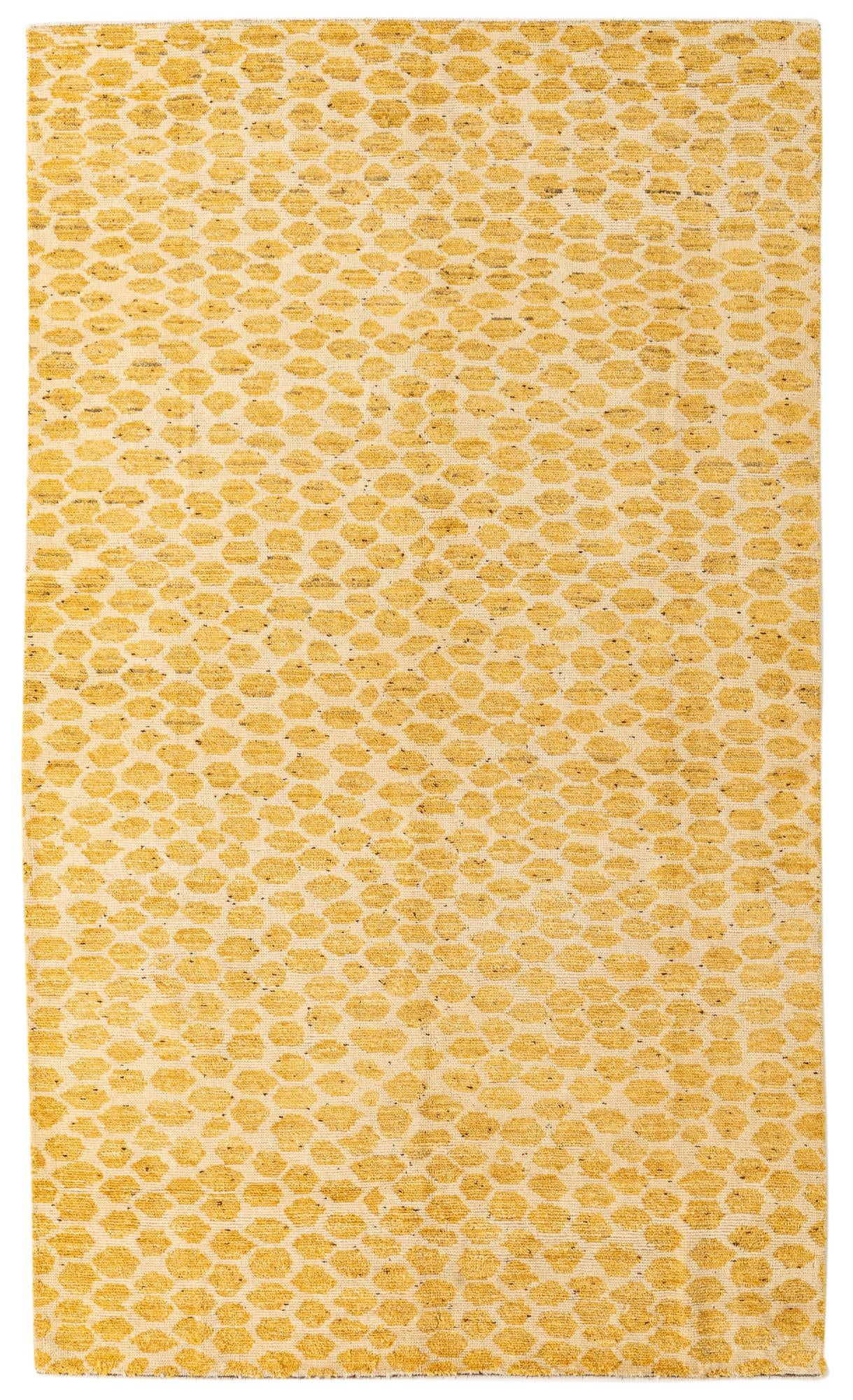 5' 6 x 9' 4 Hand Knotted Darya Wool Rug