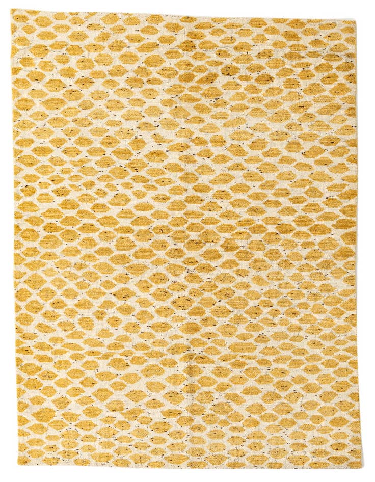 Detail image of 5' 1 x 8' 1 Hand Knotted Darya Wool Rug