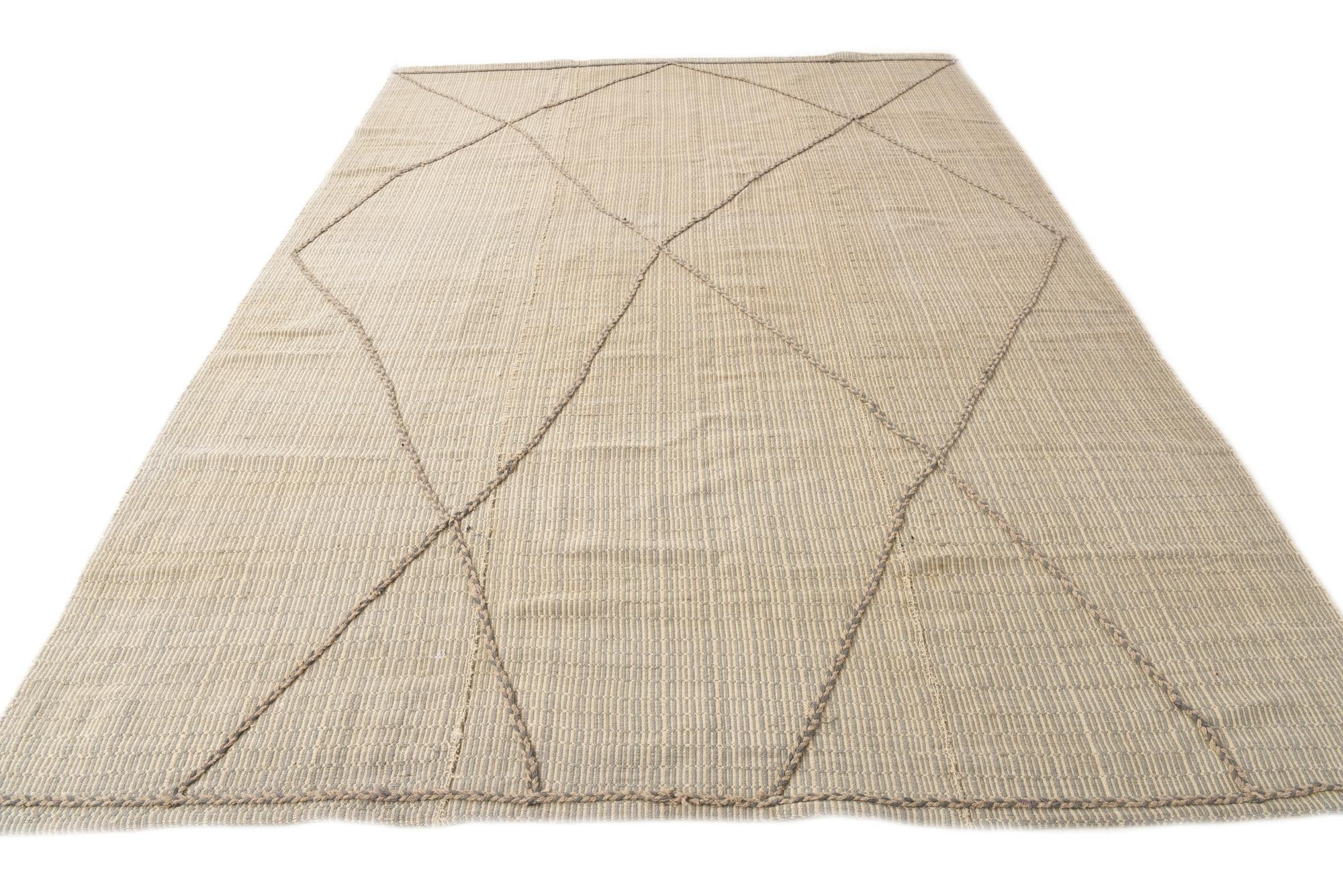 8' 4 x 11' 8 Hand Knotted Darya Wool Rug