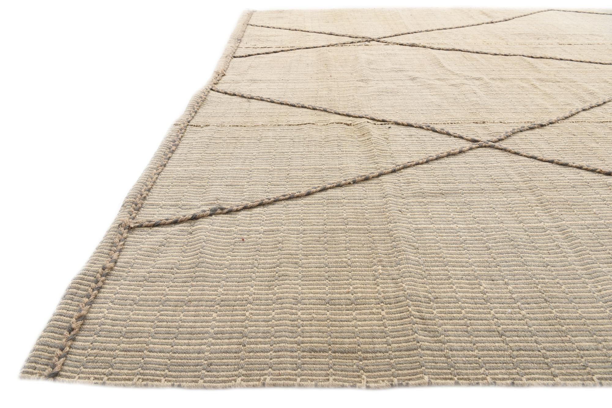 8' 4 x 11' 8 Hand Knotted Darya Wool Rug