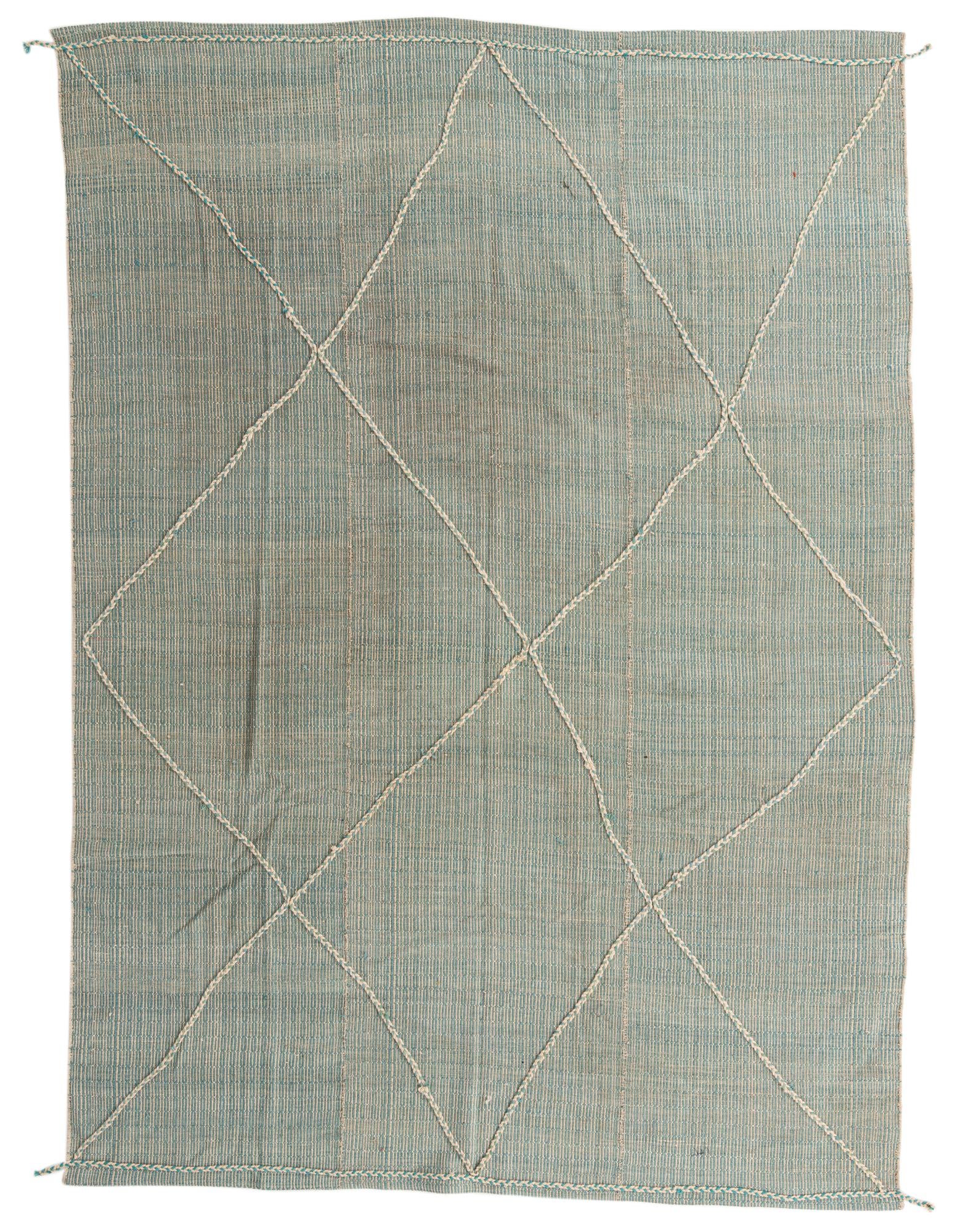 8' 8 x 11' 10 Hand Knotted Darya Wool Rug