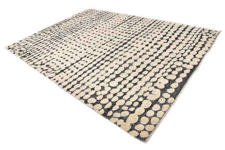 8' 10 x 12' 2 Hand Knotted Darya Wool Rug
