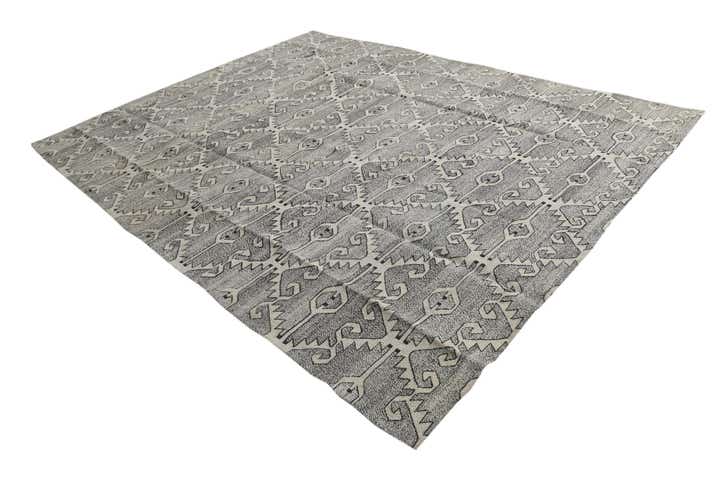 8' 4 x 10' 9 Hand Woven Darya Wool Rug