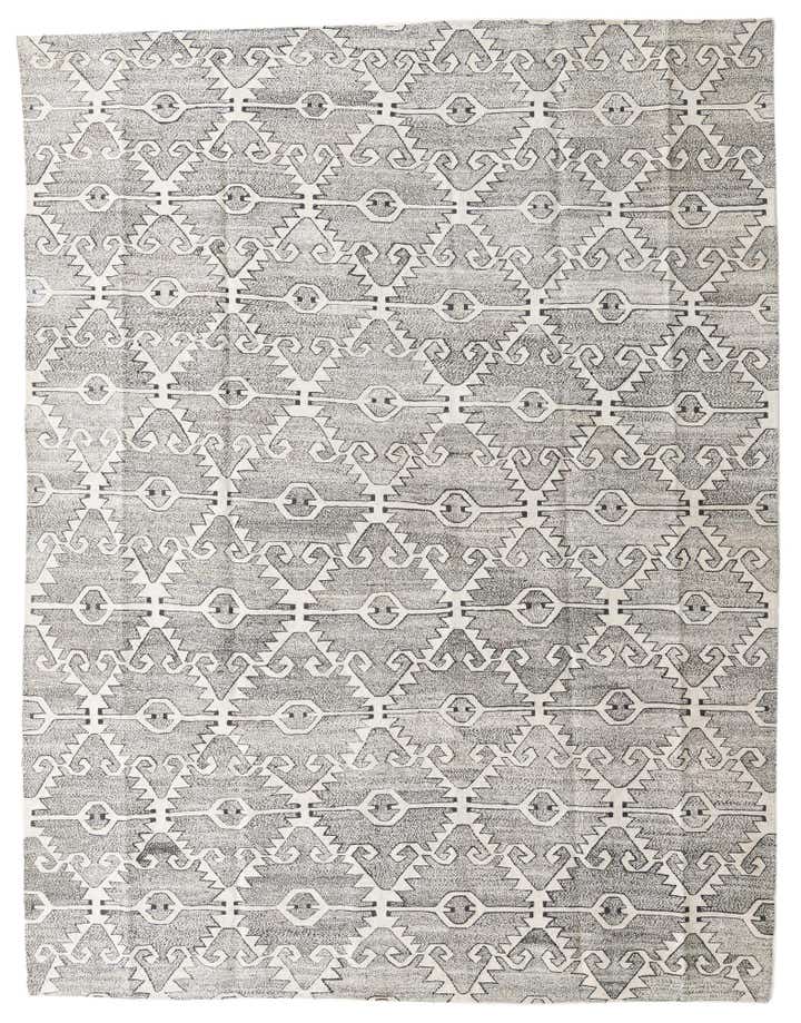 8' 4 x 10' 9 Hand Woven Darya Wool Rug
