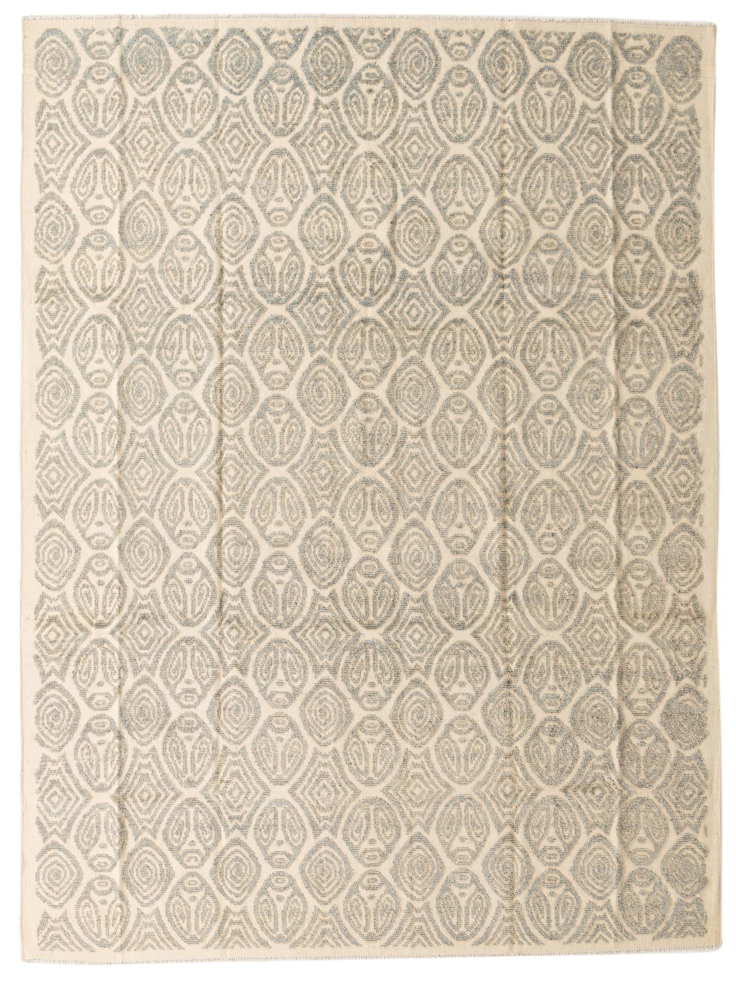 9' 2 x 12' 4 Hand Knotted Darya Wool Rug