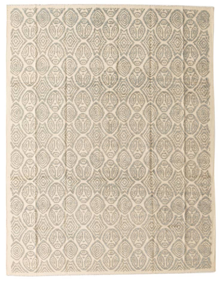 Detail image of 9' 2 x 12' 4 Hand Knotted Darya Wool Rug