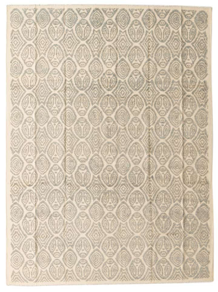 9' 2 x 12' 4 Hand Knotted Darya Wool Rug