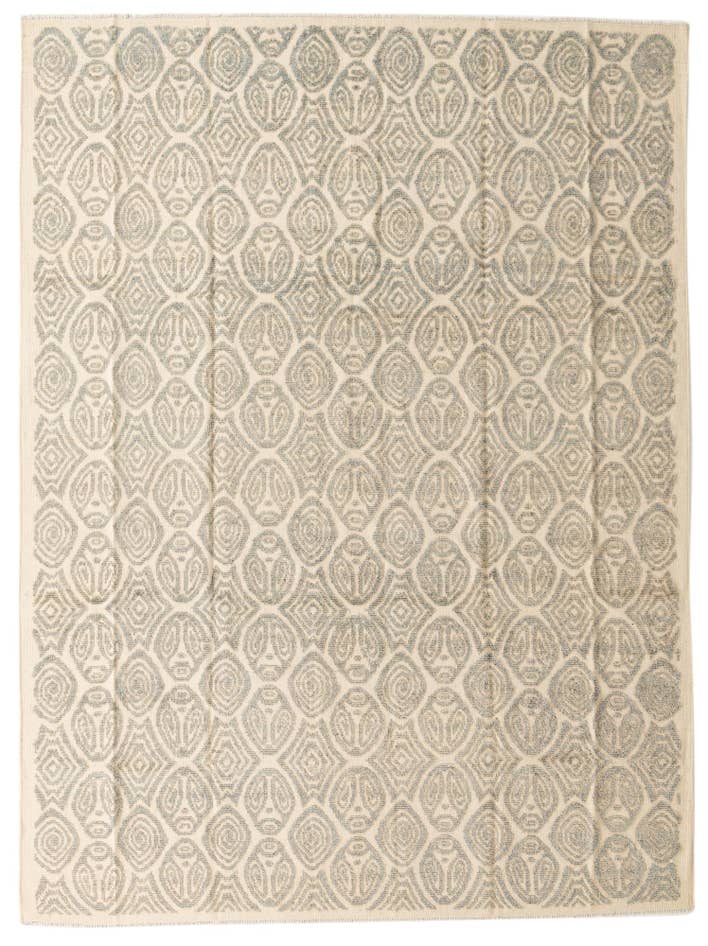 Detail image of 9' 2 x 12' 4 Hand Knotted Darya Wool Rug