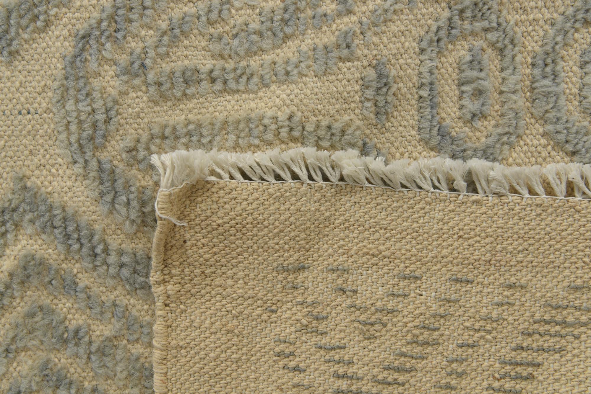 9' 2 x 12' 7 Hand Knotted Darya Wool Rug