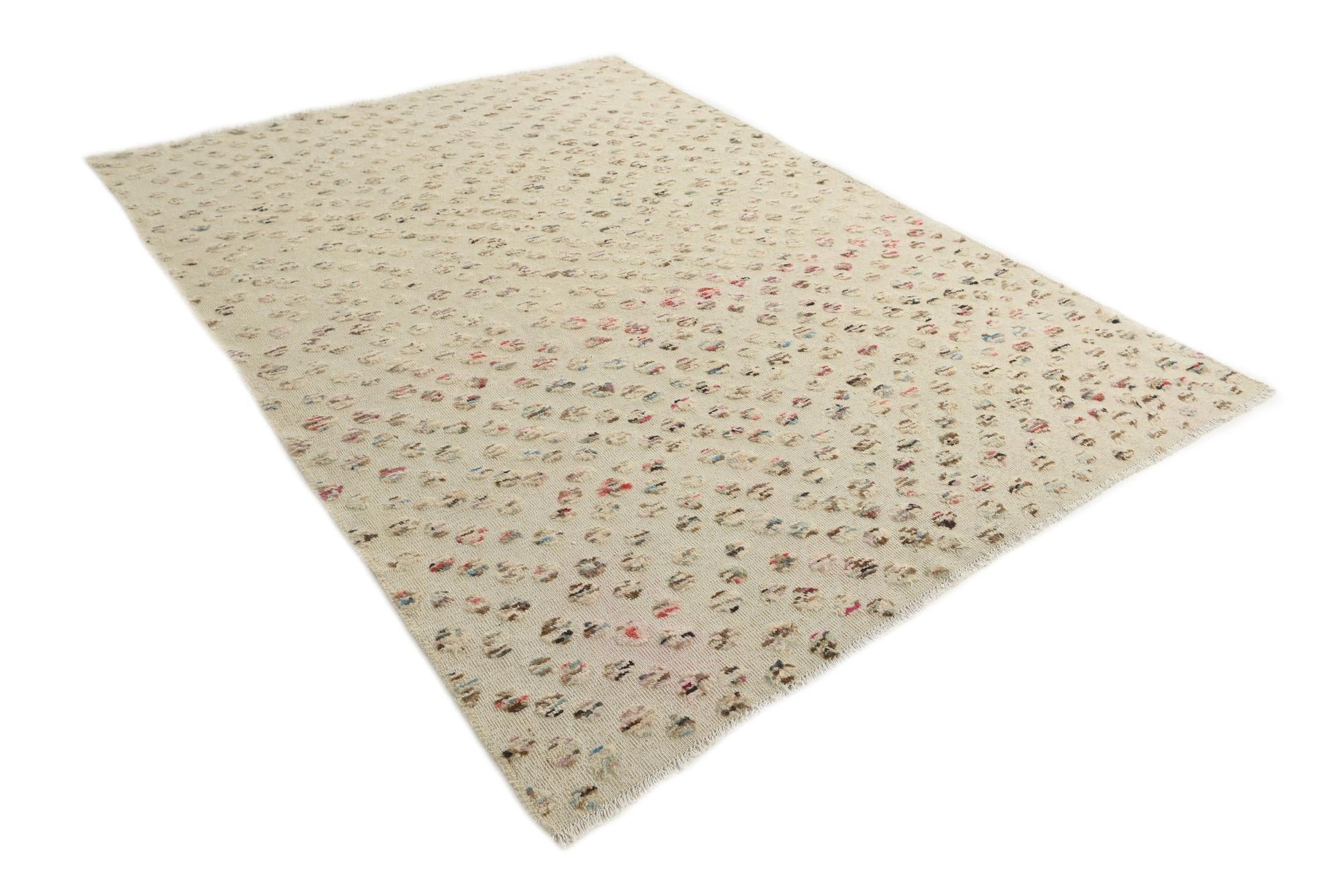 6' 6 x 9' 1 Hand Knotted Darya Wool Rug