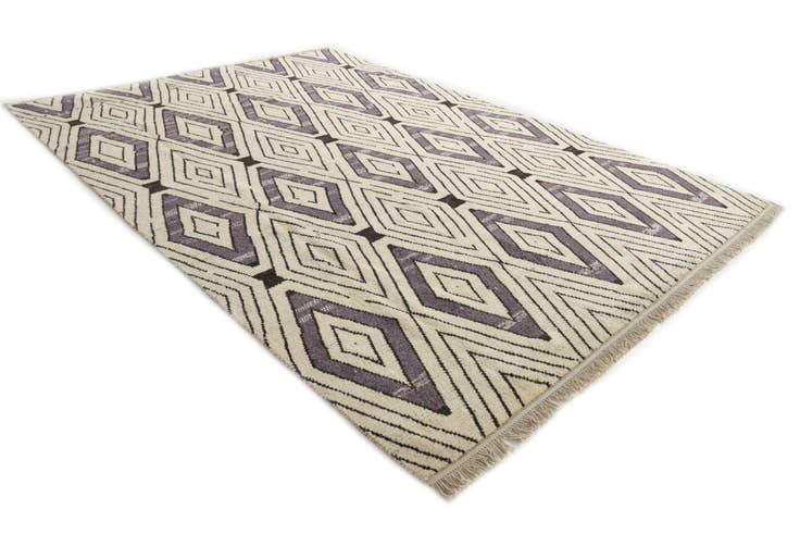 Detail image of 10' 1 x 14' 5 Hand Knotted Darya Wool Rug