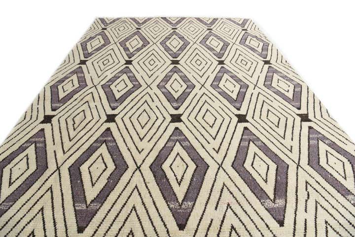 10' 1 x 14' 5 Hand Knotted Darya Wool Rug