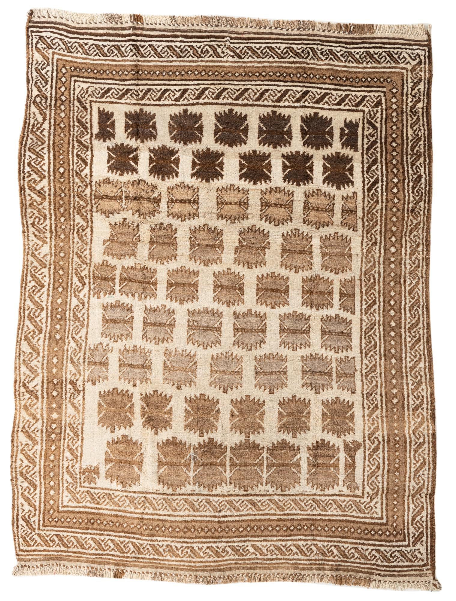 6' 8 x 9' Hand Knotted Darya Wool Rug
